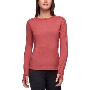 Black Diamond Women’s Solution 150 Wool Base Layer Small S Pink Red